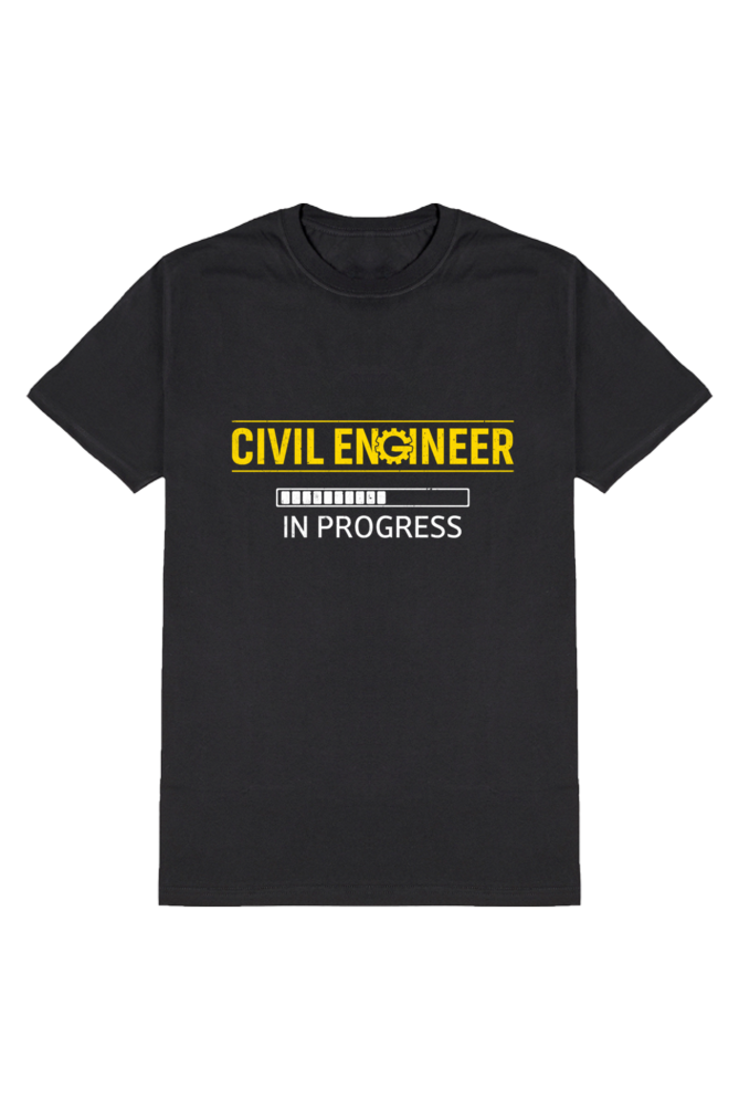 Civil Engineer in Progress: The Aspiring Engineer's Tee