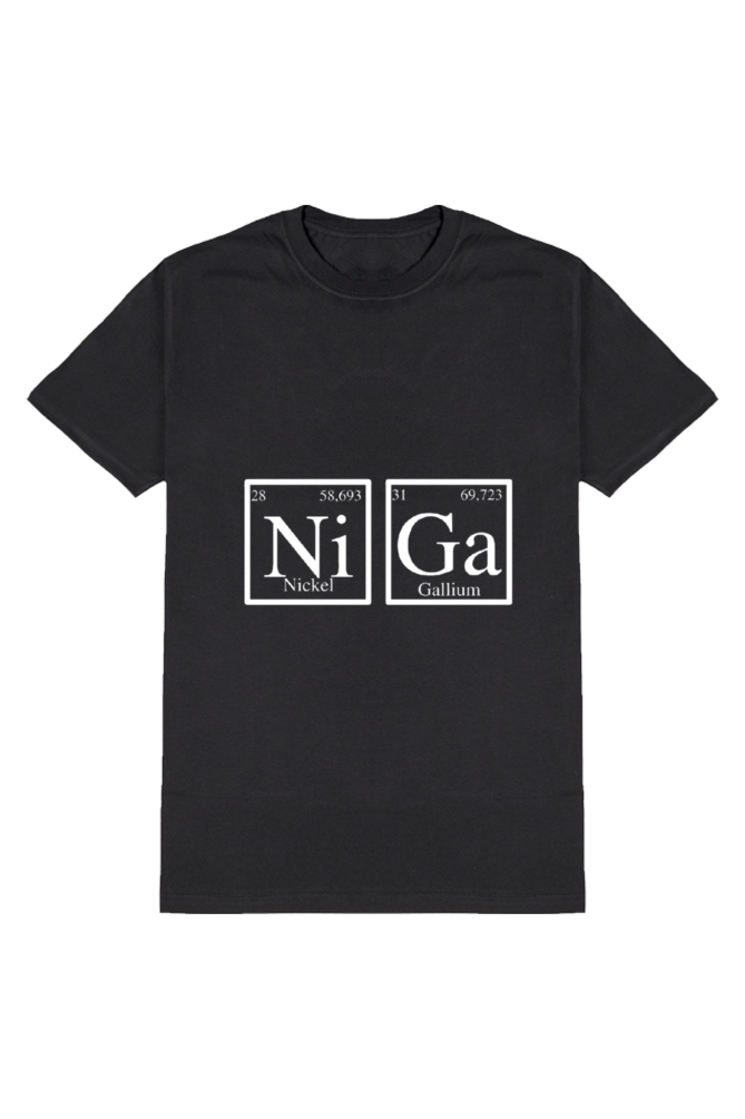 Nickel Gallium (NiGa) - Geeky Chemistry T-Shirt