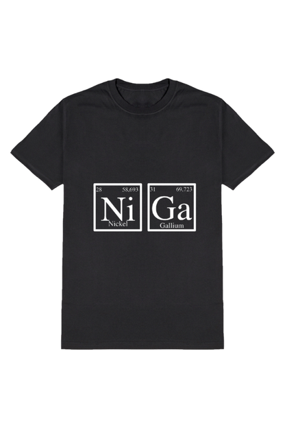 Nickel Gallium (NiGa) - Geeky Chemistry T-Shirt