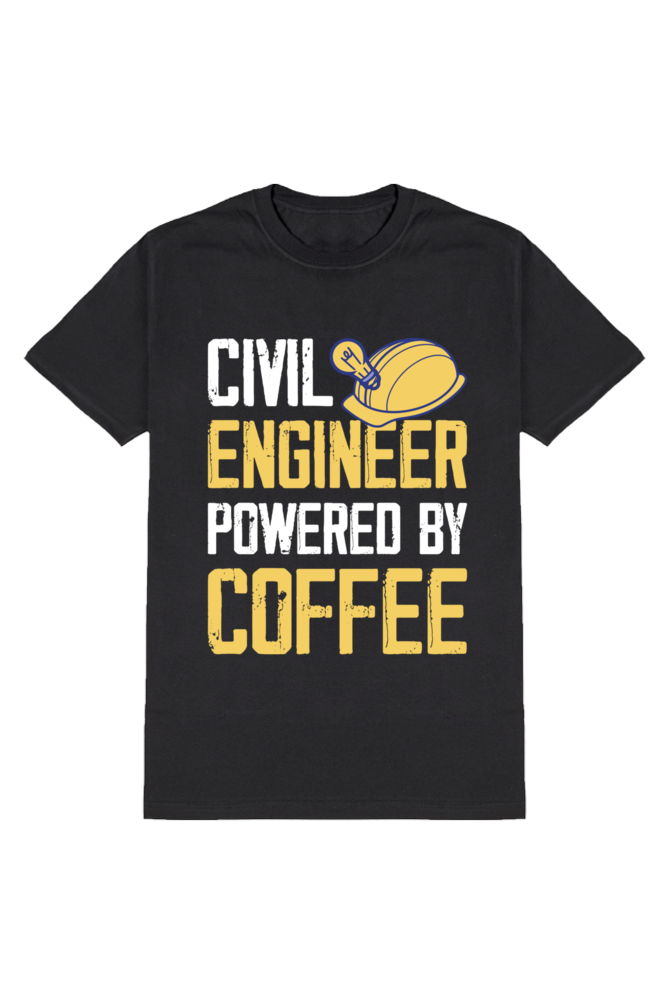 Coffee-Powered Civil Engineer: The Energized Engineer's Tee