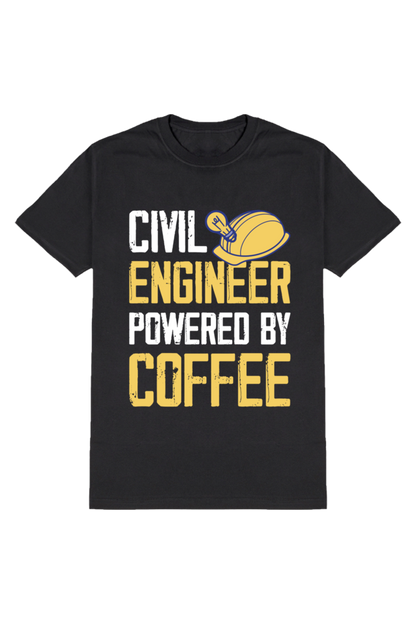 Coffee-Powered Civil Engineer: The Energized Engineer's Tee