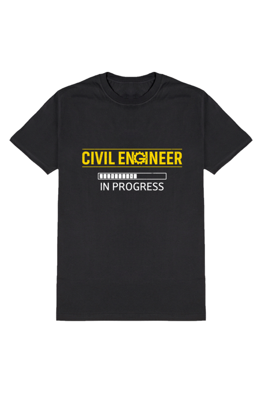 Civil Engineer in Progress: The Aspiring Engineer's Tee