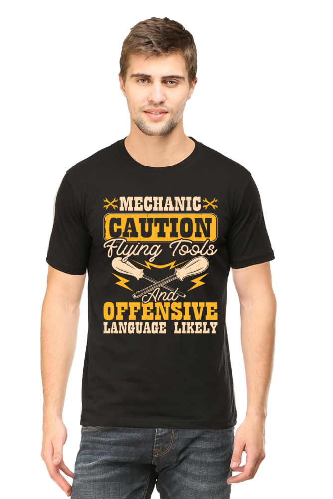 Mechanic's Warning T-Shirt