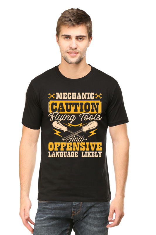 Mechanic's Warning T-Shirt